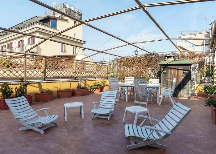 Elegant, With Private Terrace Next To The Vatican Apartamento